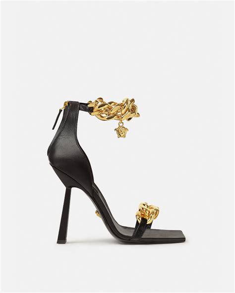 versace high heel sandals